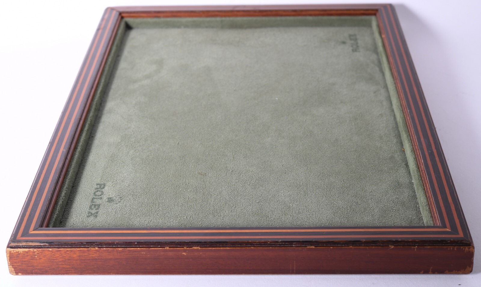Genuine Rolex Display Handling Tray with Green Leather (4 Available)