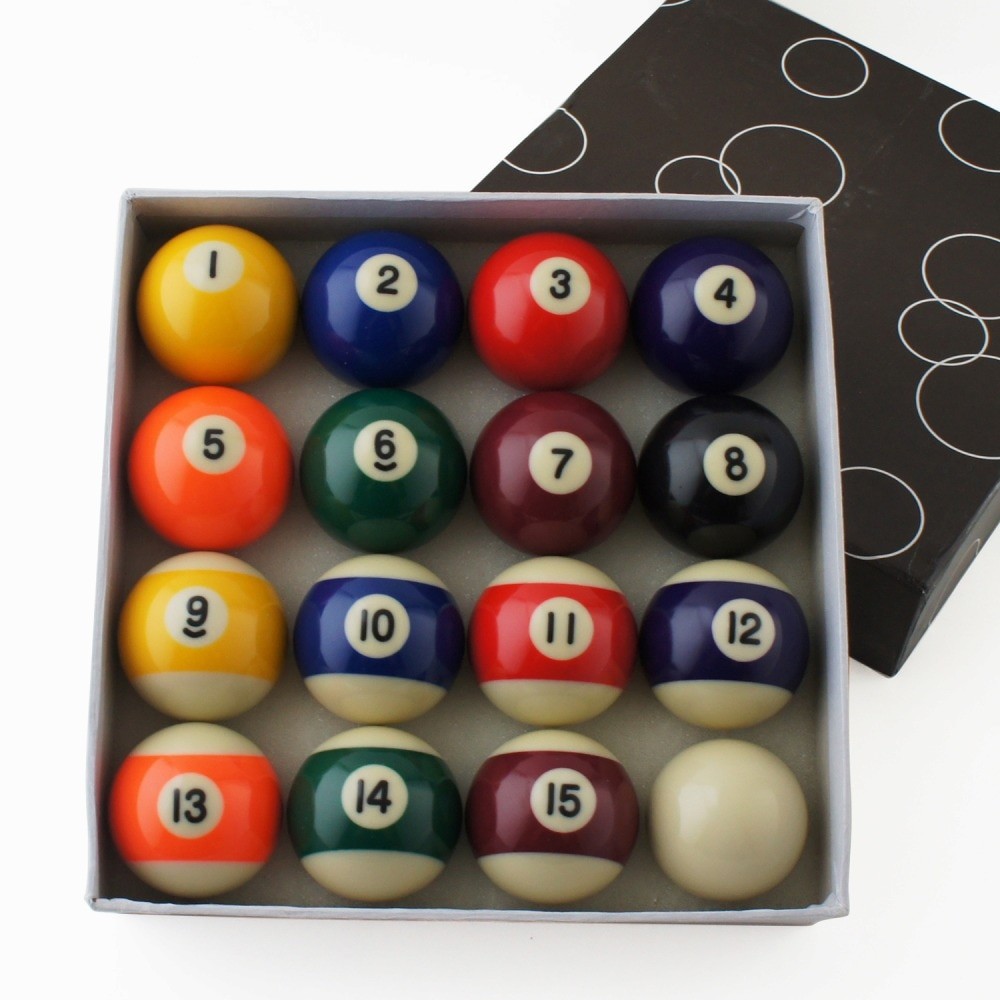 [Outlet] Pool Ball Set 2in (Cue Ball 1-7/8in) for 3112T E8 table