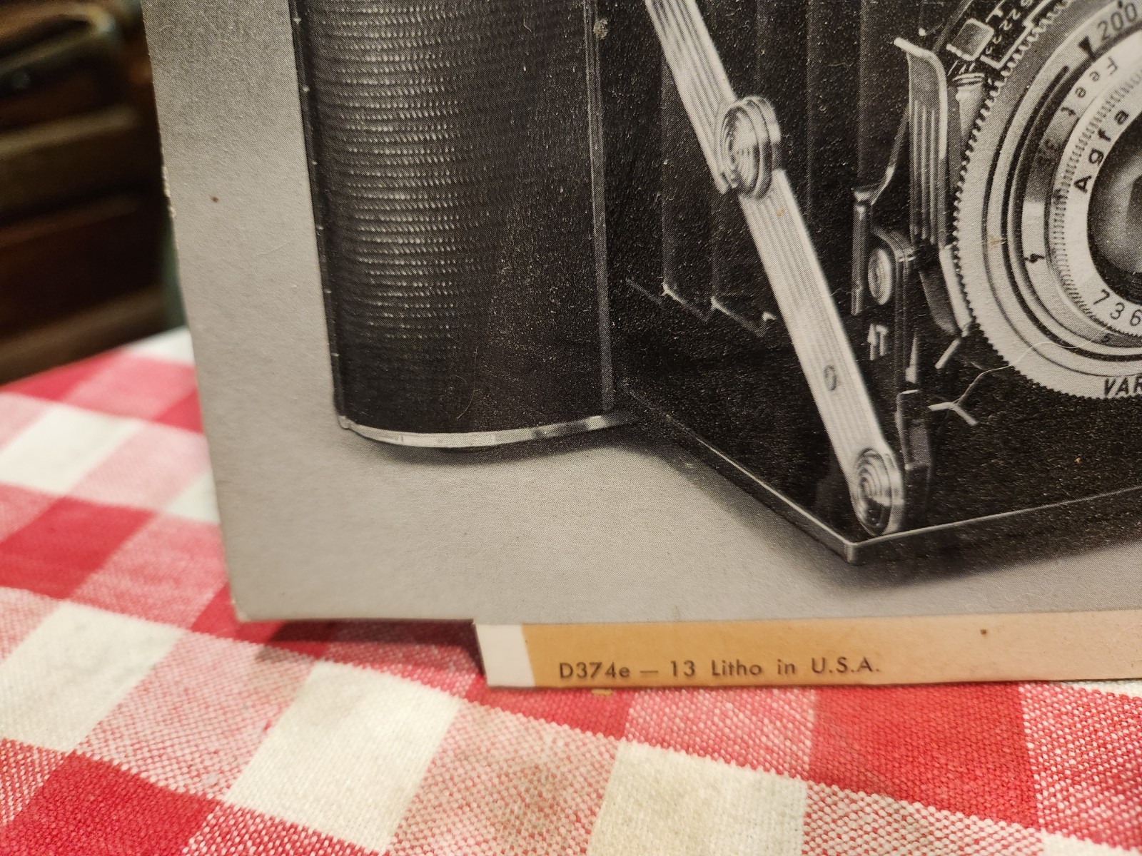 VINTAGE ORIGINAL ANTIQUE PHOTOGRAPHY GENERAL STORE SIGN DISPLAY EXCELLENT…