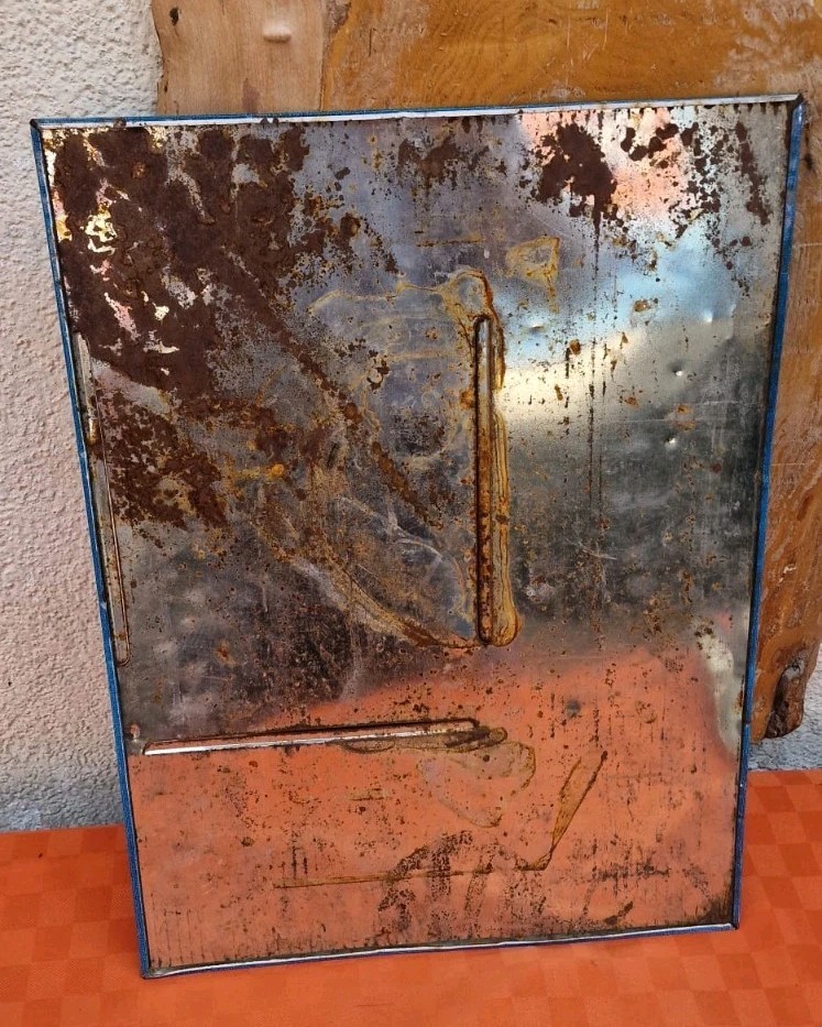 Martini Tin Menu Table Sign