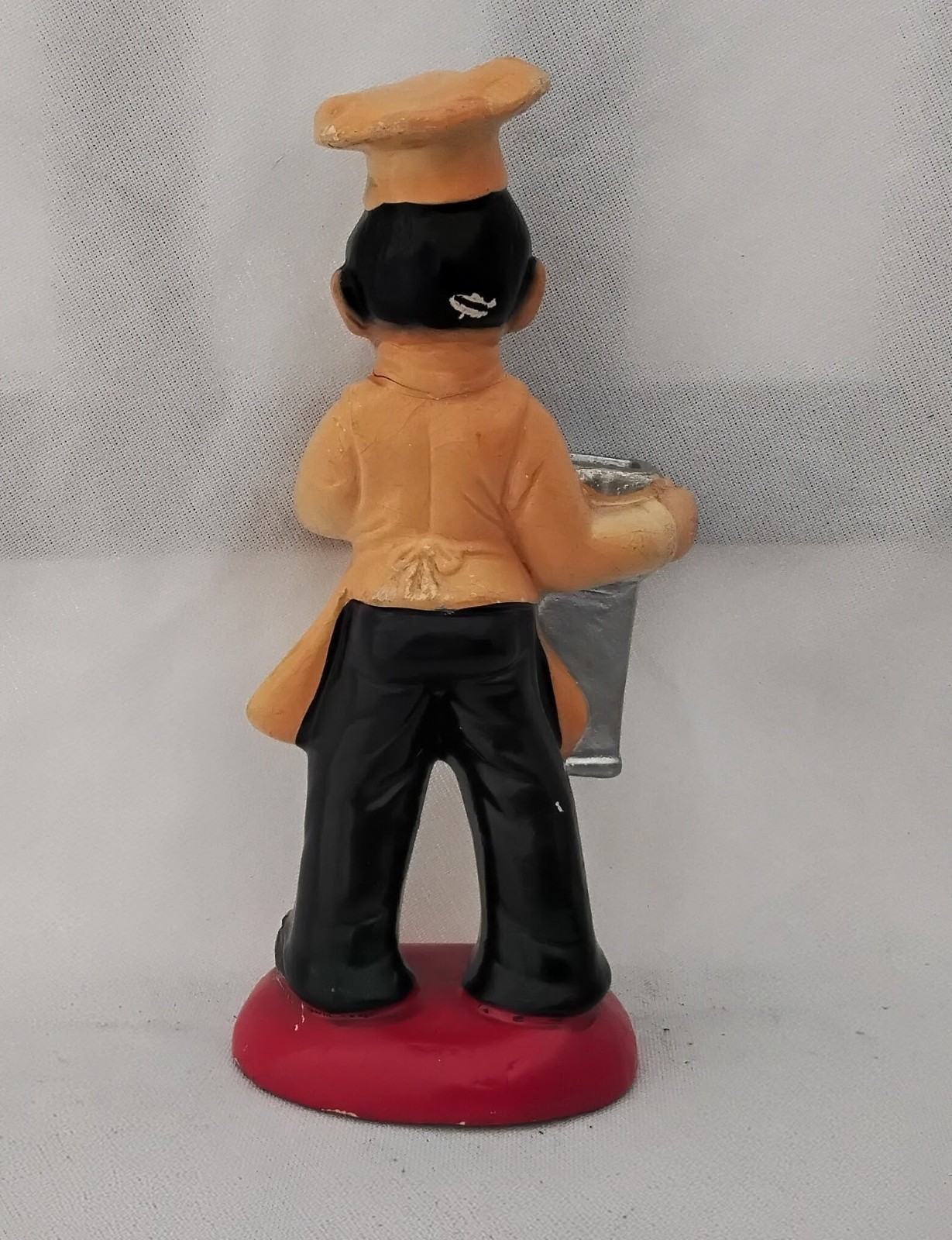 Repaired Vintage Advertising Alberta Lena Figure Bertolli Olive Oil Statue