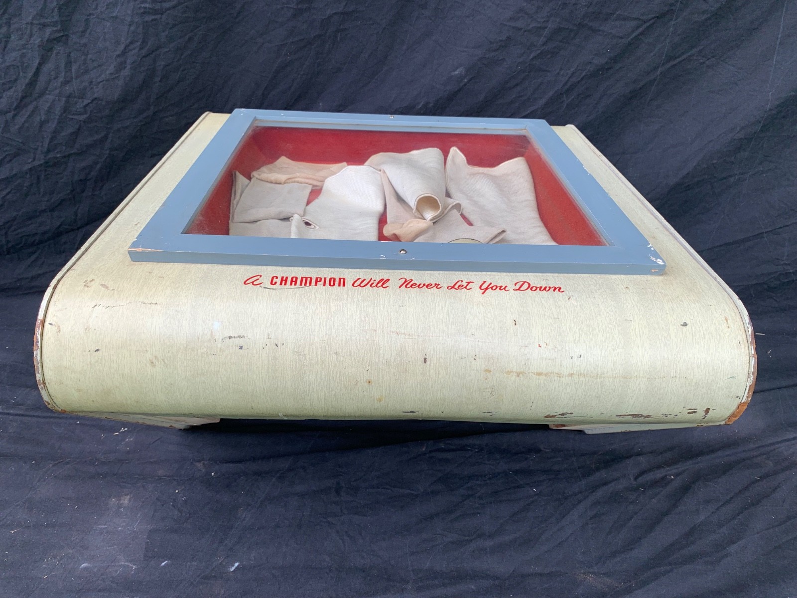 Vintage Champion Athletic Store Display Compression Socks 1940s-1950s Jock Strap