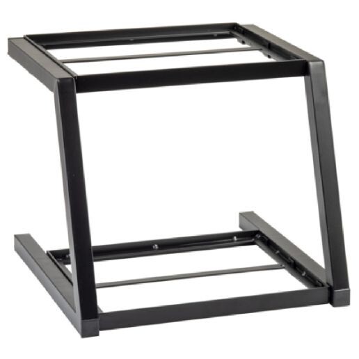 TableCraft 11622, 15 1/4″ x 15 1/4″ 2-Tier Grab & Go Display Stand Frame, Black