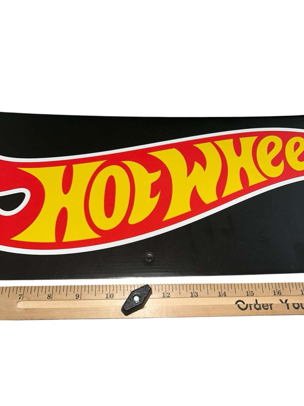 2024 Spirit Halloween Display End Cap 24″ x 8″ – Hot Wheels