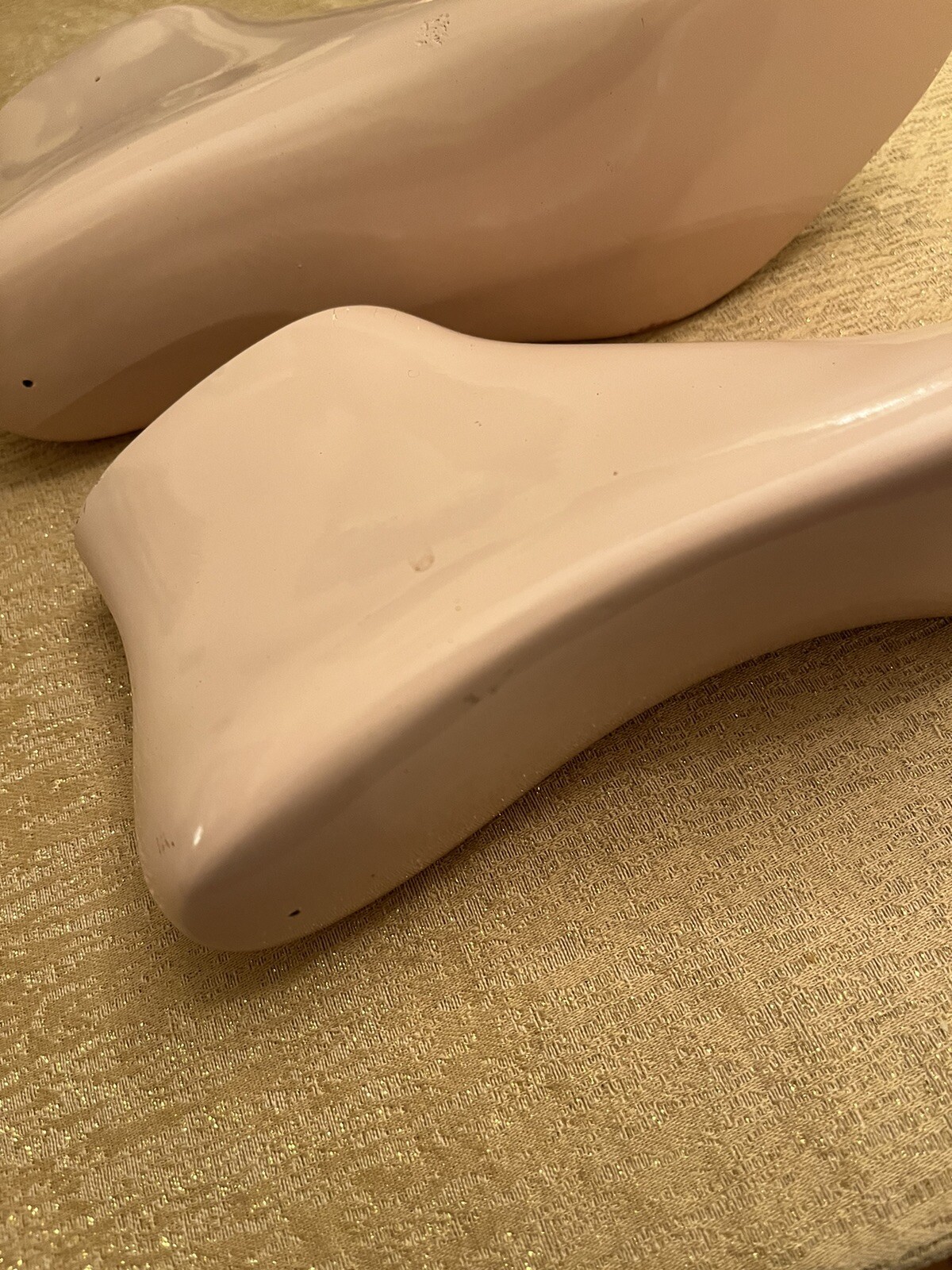 RARE Gucci Store Display Feet Used In Store set of 2 Rare Display Rounded Toe