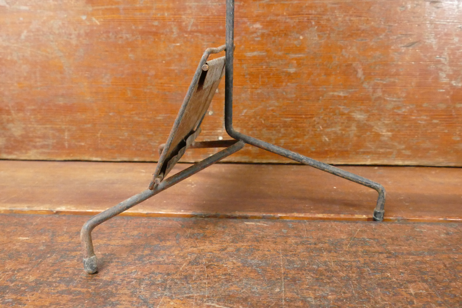Vintage 1950s Cavalier Ties Advertising Clothing Store Display Stand Metal Sign