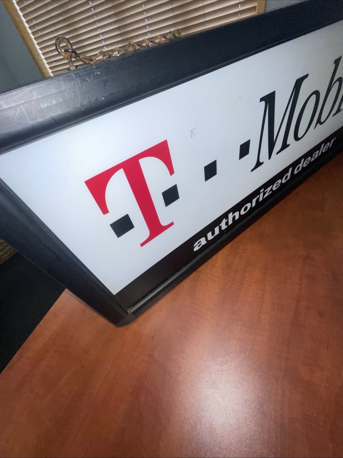 T-Mobile Authorized Dealer Lighted Store Display Advertising Sign
