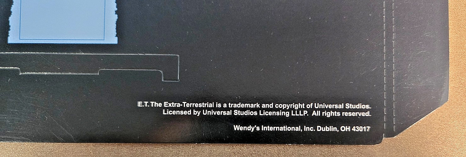 Rare 1982 E.T. Extra-Terrestrial Movie Store Standee & Wendys 2002 Promo Display