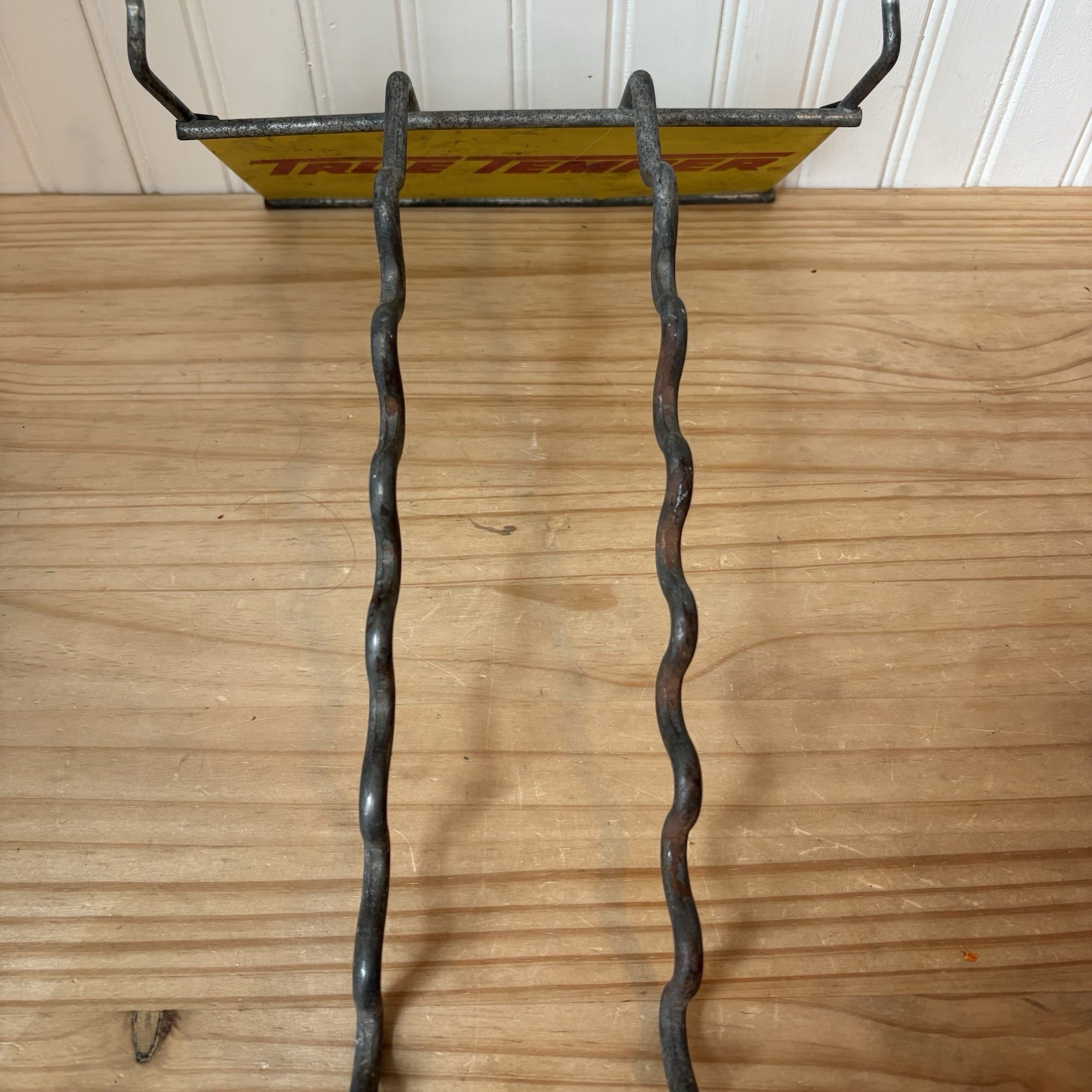 Old Hardware Store Vtg True Temper Advertising Peg Board Axe Display Sign Tool