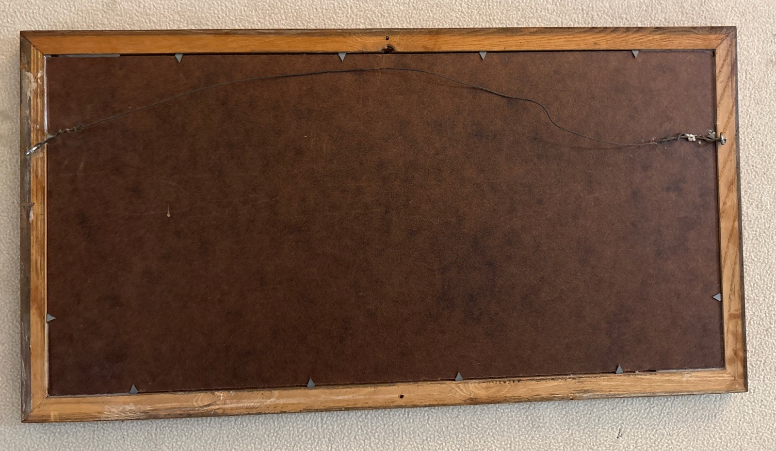 Vintage 1971 Speer Framed Advertising Display Bullet Board Railroad Train