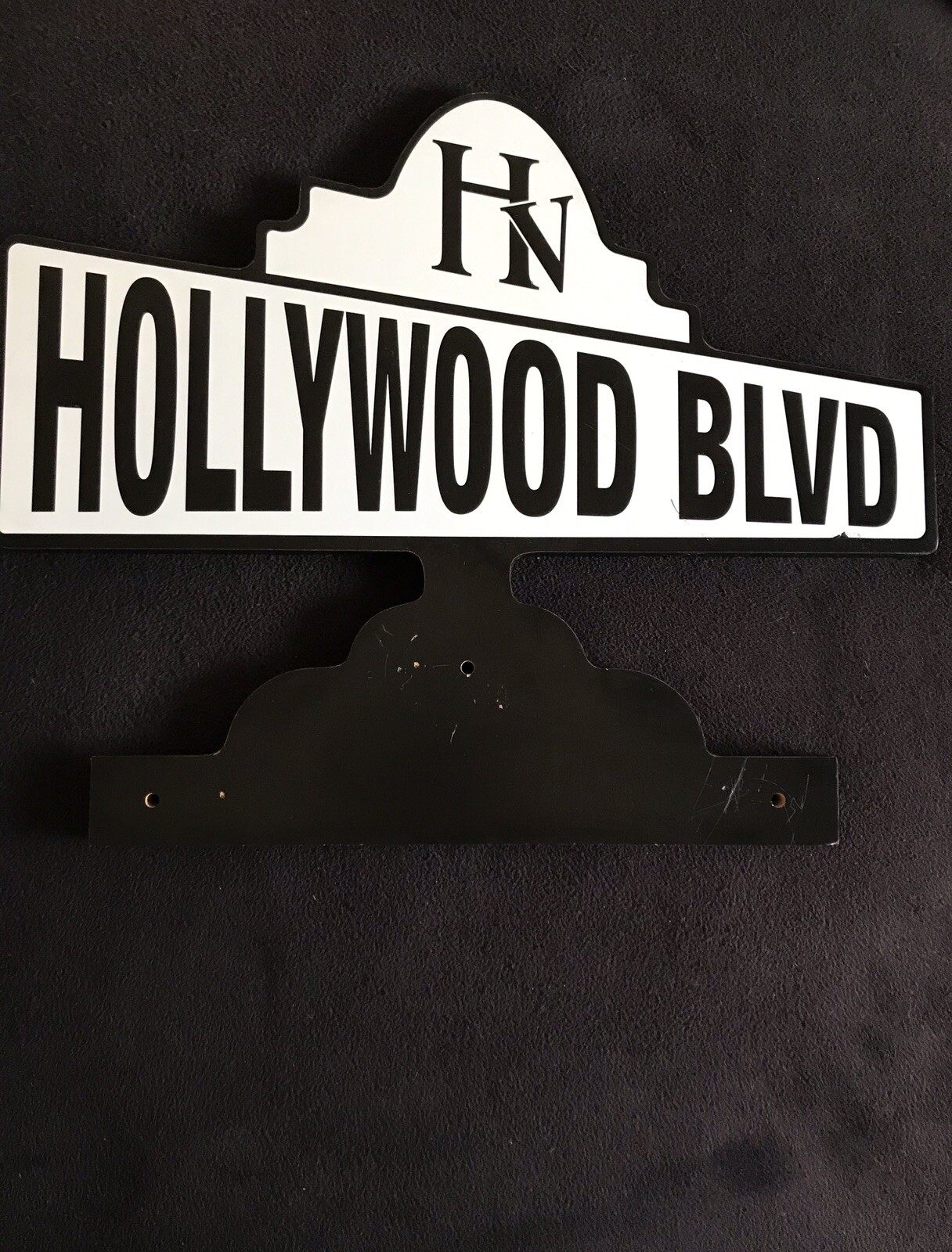 Hollywood Video Store Official Hollywood Blvd Display Sign VTG EXTREMELY RARE