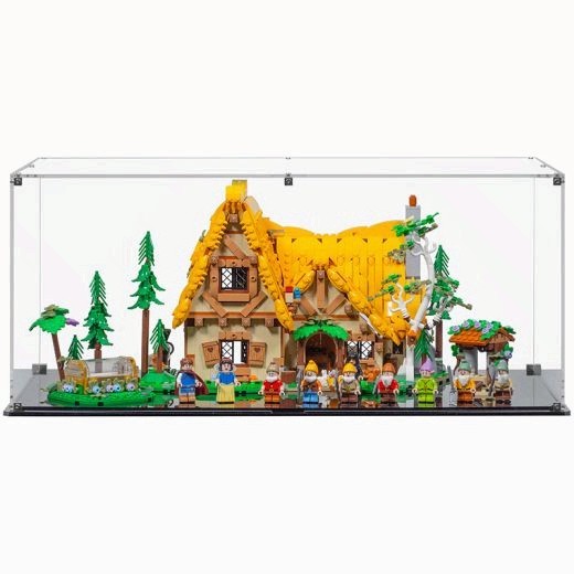 Display Case for LEG0 43242 Disney Snow White and the Seven Dwarfs’ Cottage
