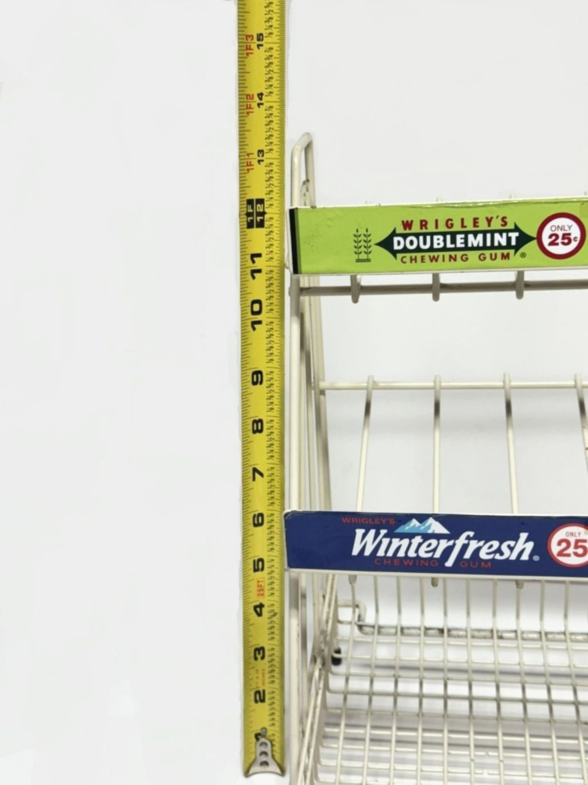 Vintage Original Wrigley’s Gum Advertising Store Display Rack Metal – B & G Bar