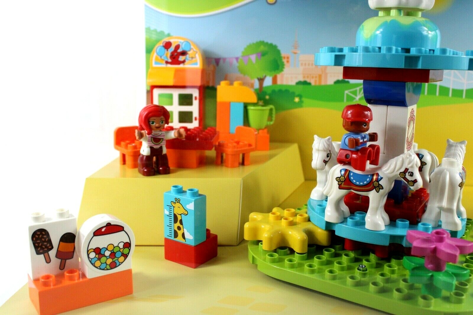 Toys R Us Exclusive LEGO Duplo My Town Retail Display Sign 10841 Figures Set