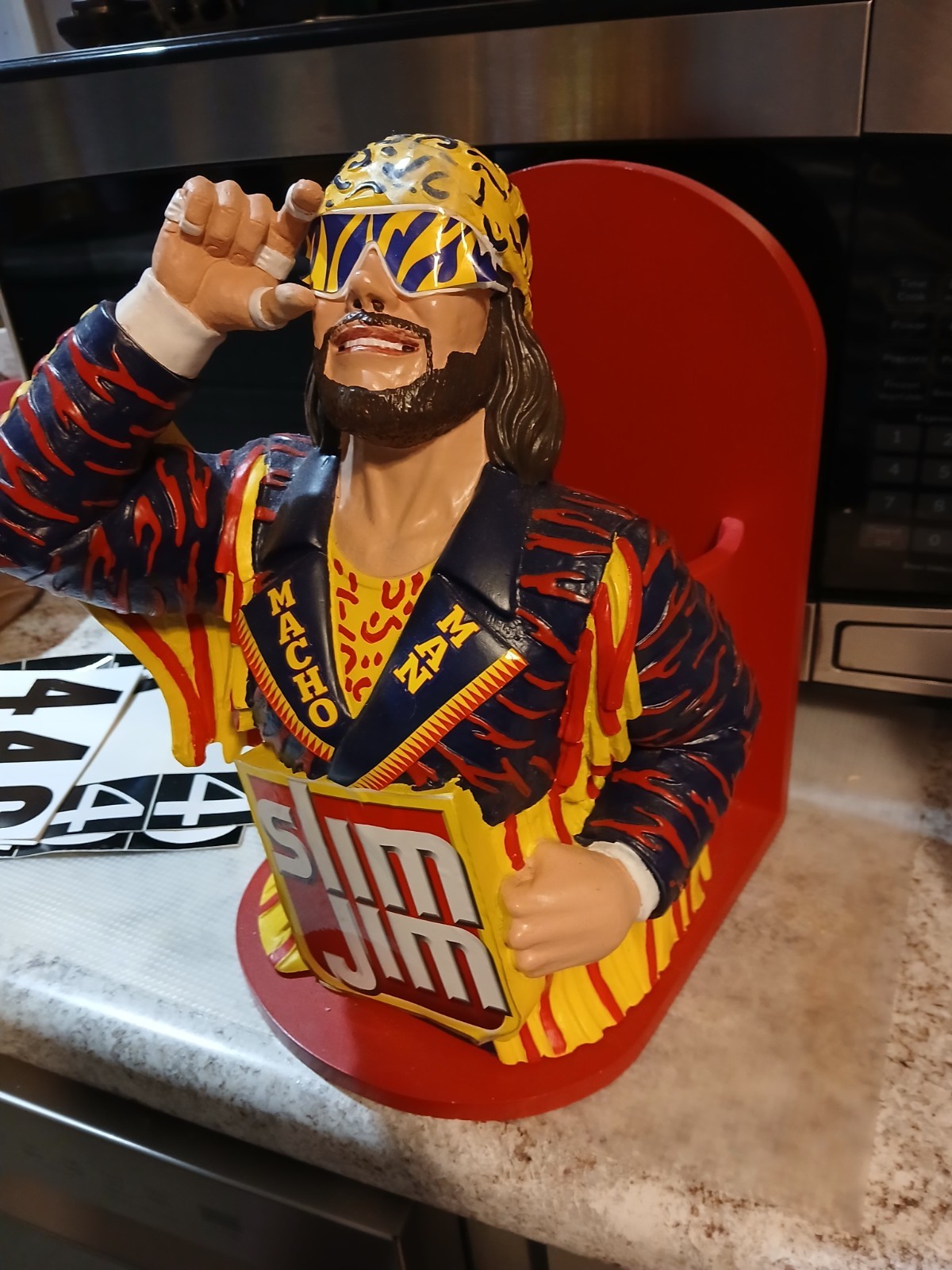 Slim Jim Collector Series 2021 Red Yellow Blue Store Display Advertising Figure