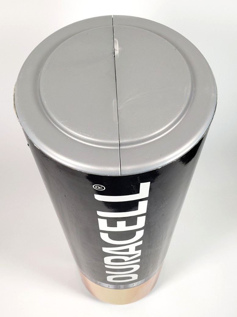 Energizer/Duracell Retail Display Large 2 Sided Battery Decoration 26.5″ x 7.75″