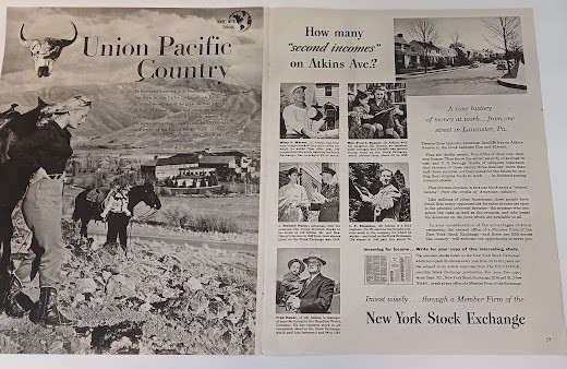 Curtiss Store Display Advertising page from 1950’s Magazine 20×15″