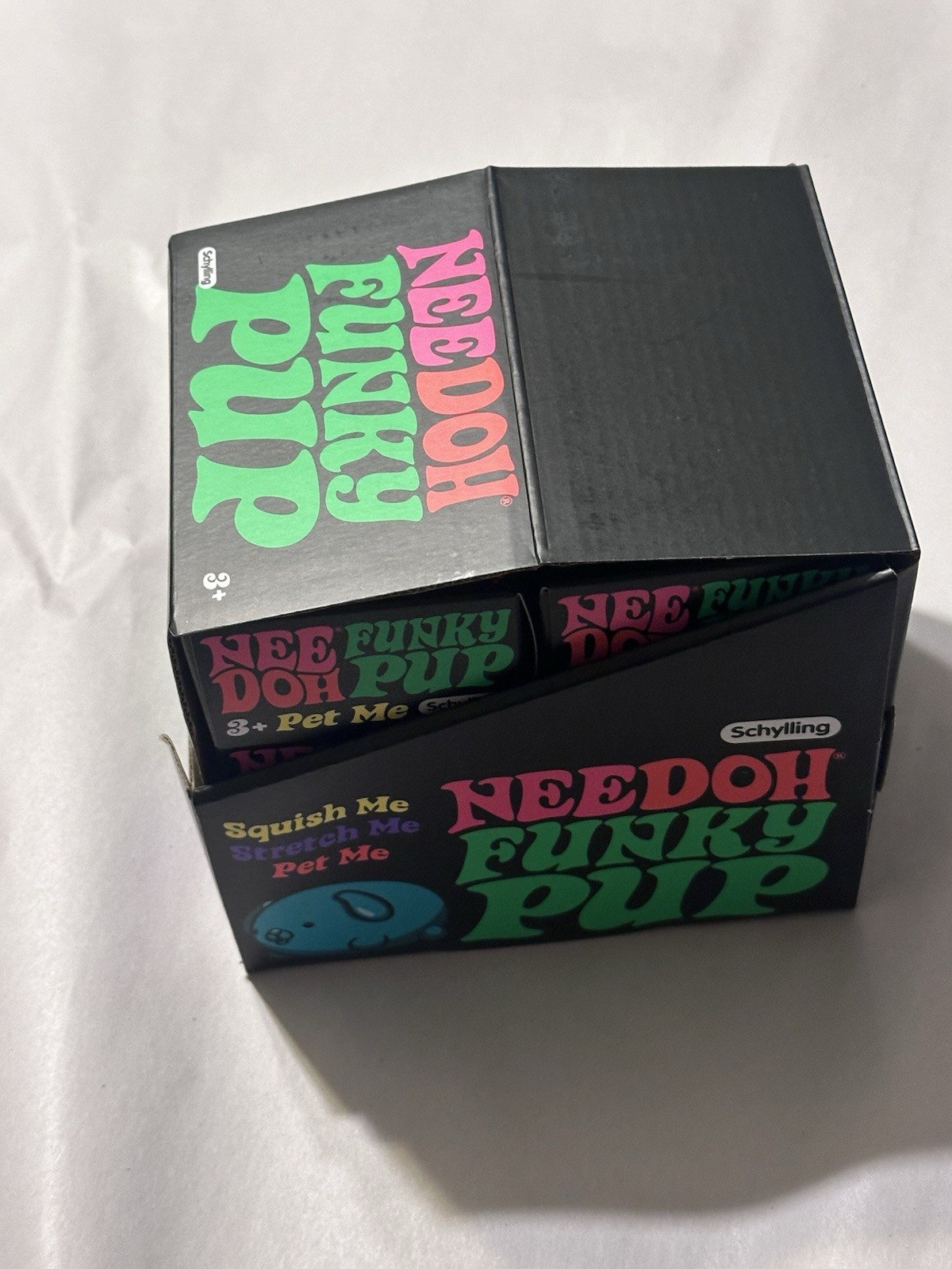 Schylling NeeDoh Funky Pup Full Case Of 12 With Display Box Authentic