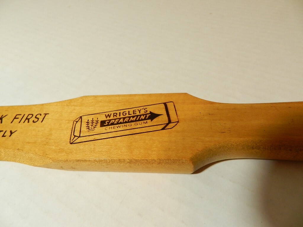VINTAGE 1940’S WRIGLEY’S CHEWING GUM BOX OPENING TOOL- SORTING TOOL-ADVERTISING