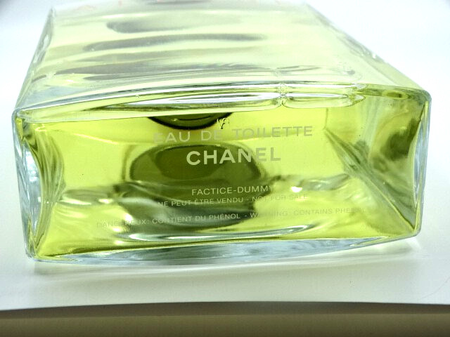 Vintage Giant CHANEL ALLURE Glass Dummy Store Display,13.5″ x 6.5″ x 3 “Perfect!