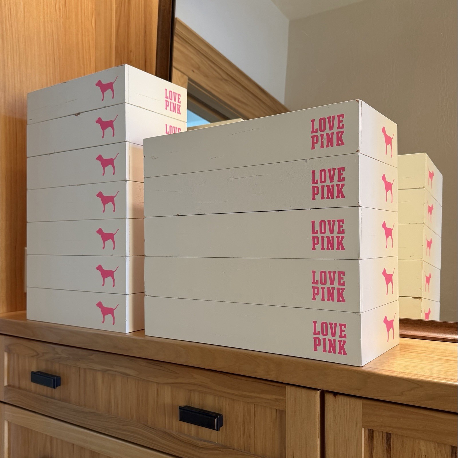 Victoria’s Secret PINK Store Display Drawer Organizer Tray 13” White Retail