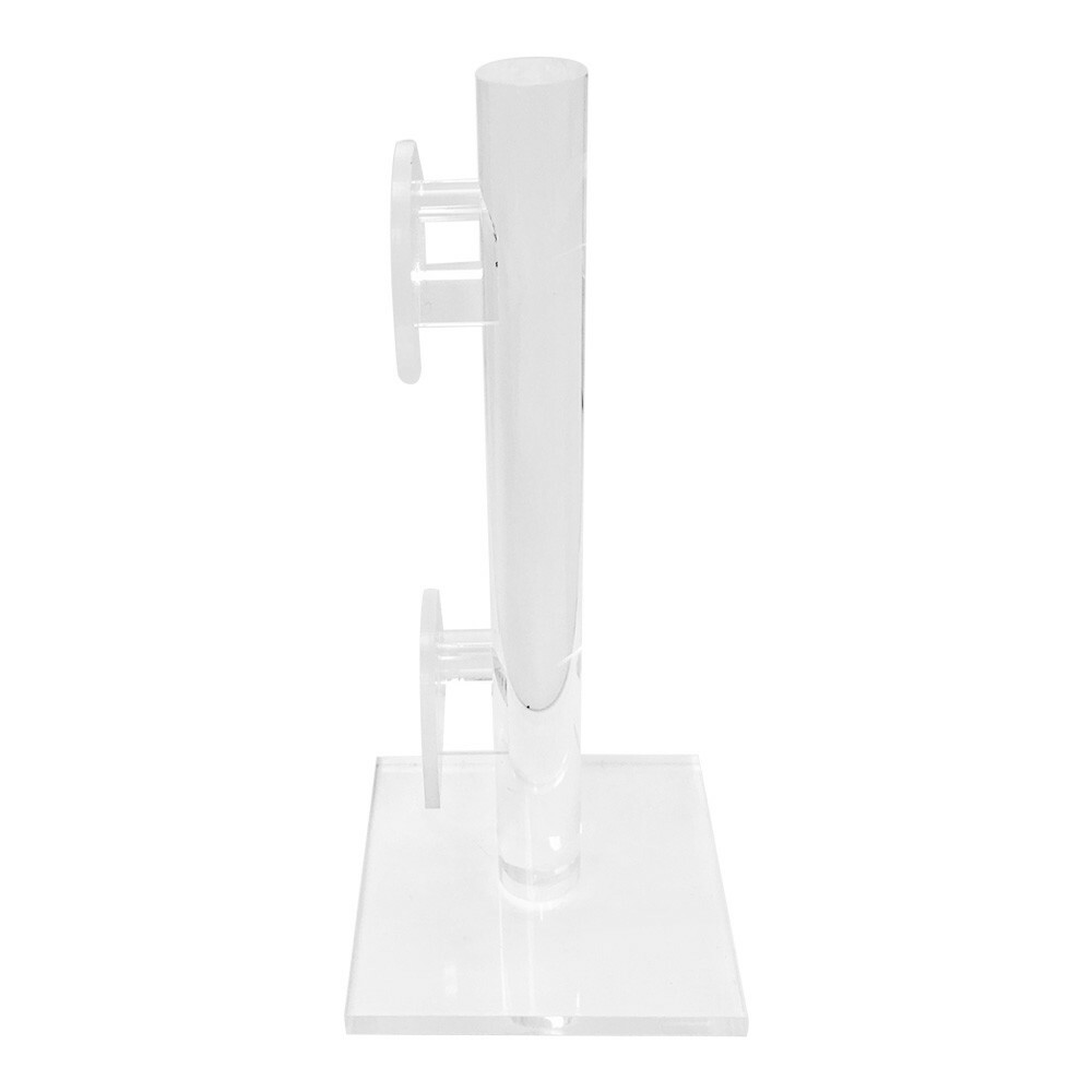 2 Tier Clear Acrylic SUNGLASSES DISPLAY RACK Eyewear Holder Free Standing