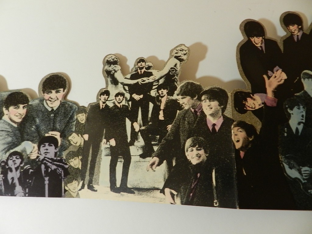 VINTAGE 1988 THE BEATLES- RECORD STORE COUNTER DISPLAY-MUSIC STORE DISPLAY