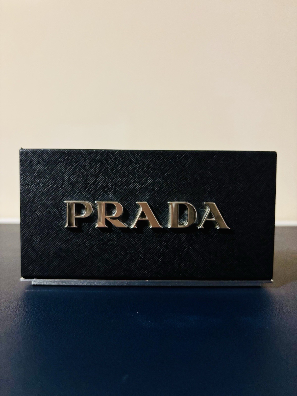 PRADA Black Display Sign PRADA Logo