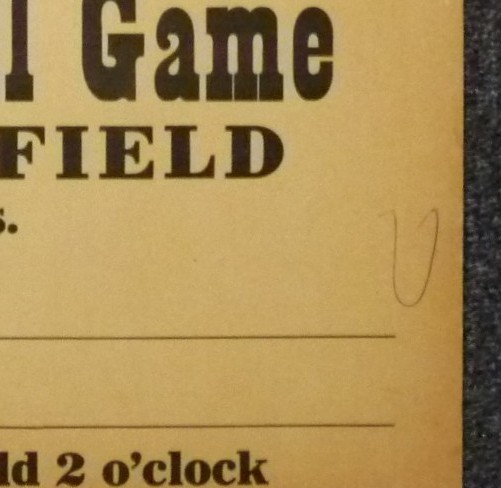 RARE 14″ Sign Penn-Maryland Baseball League 1945-1949 Wakefield MD vs