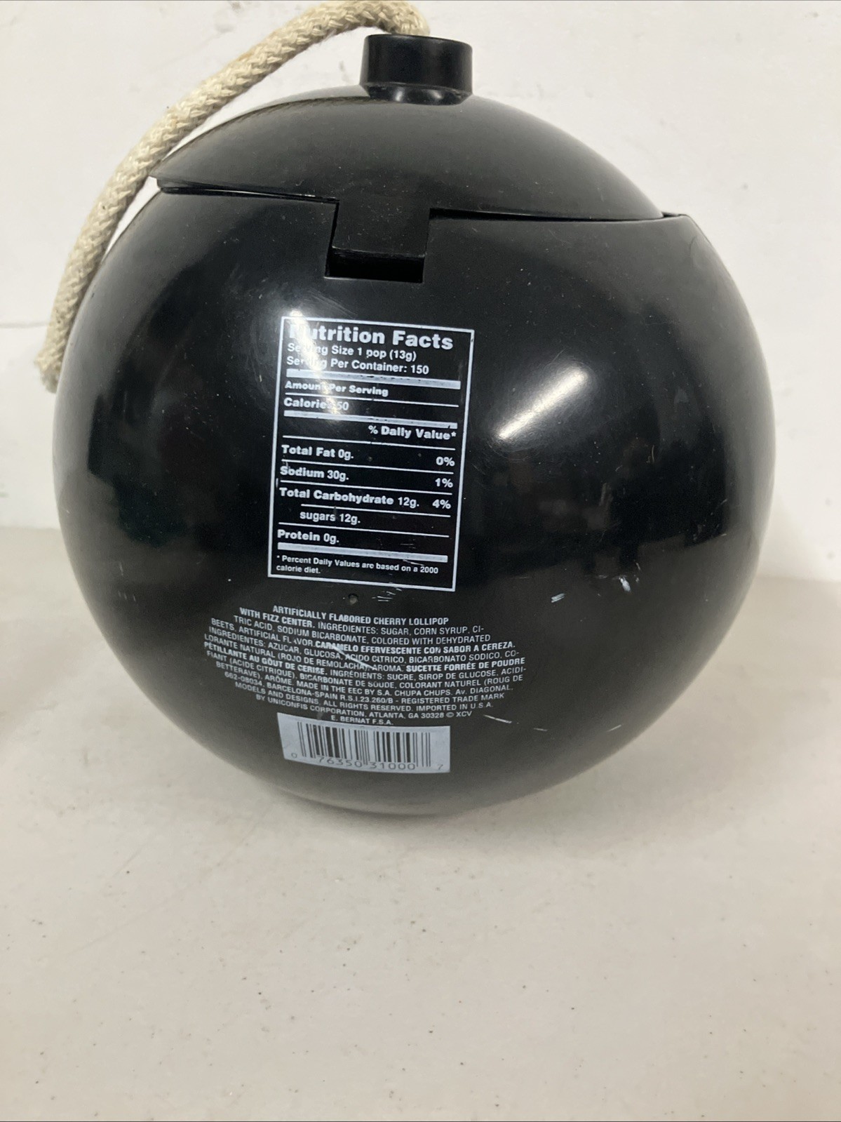 Bomb Cherry 90s Y2K Lollipop Candy Store Counter Display Chupa Chups Container