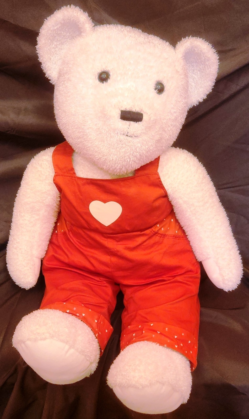 Hallmark 36″ jumbo display PLUSH MAGNET KISSING BEARS Valentine Day HEAD DETACHD
