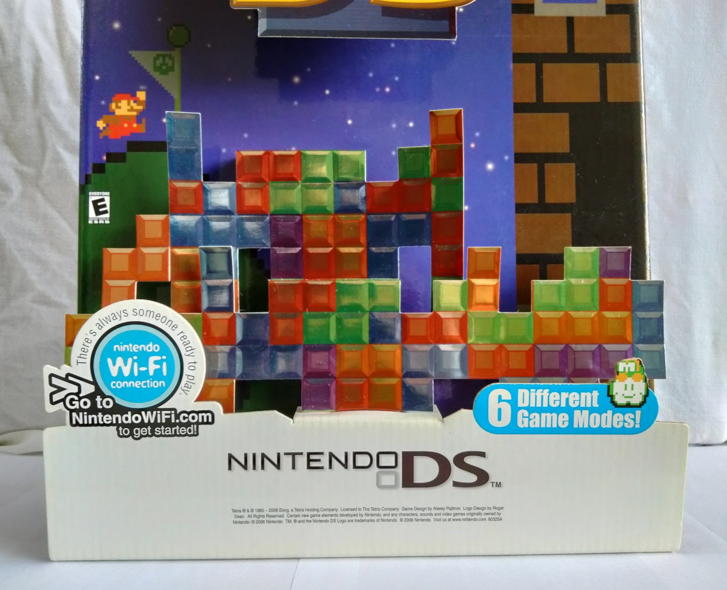 Nintendo Tetris DS Cardboard Display Stand