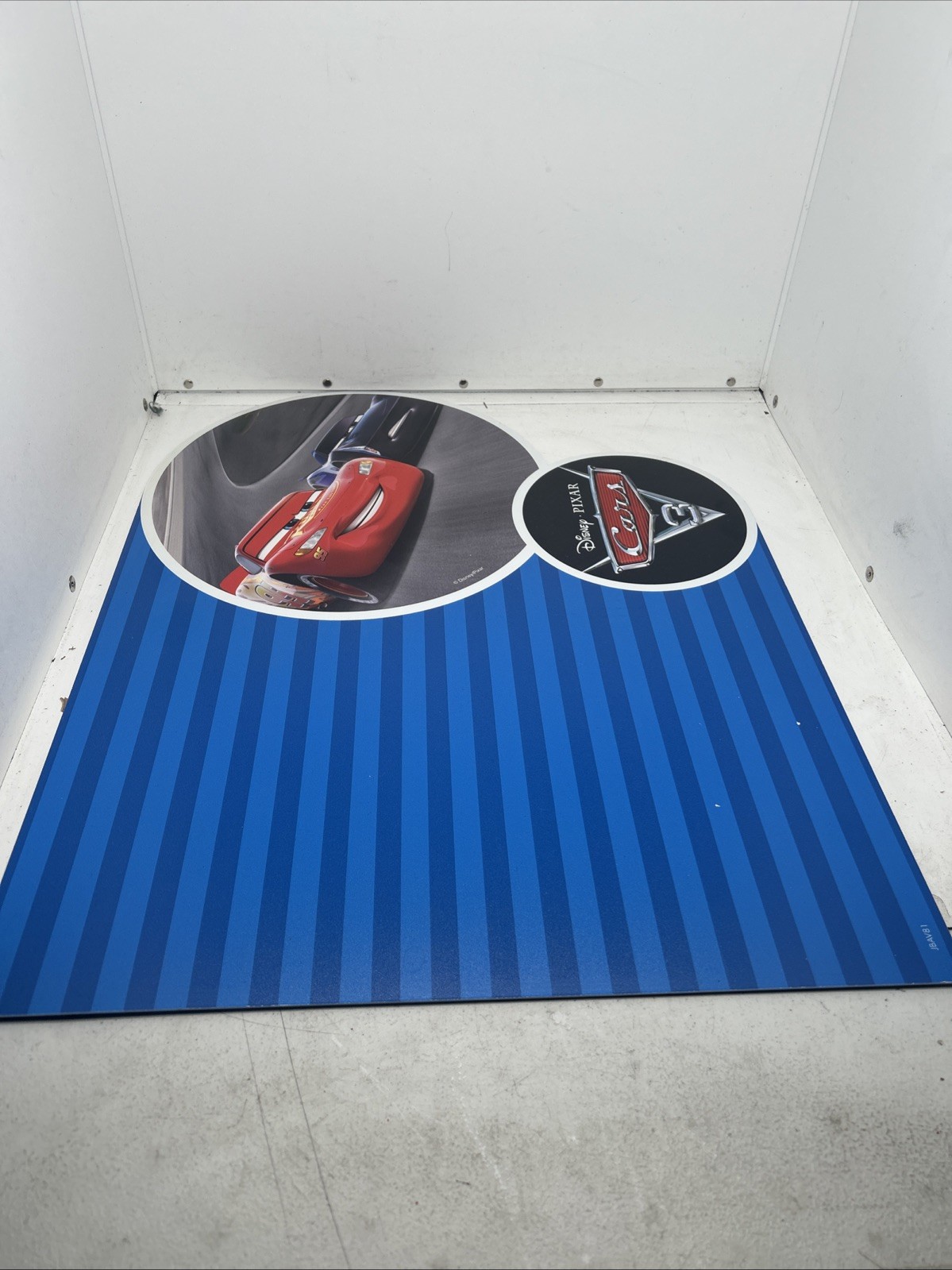 Party City In-Store Cars Sign 23″ x 18.5″ x 2mm Display W Hanger DWBO