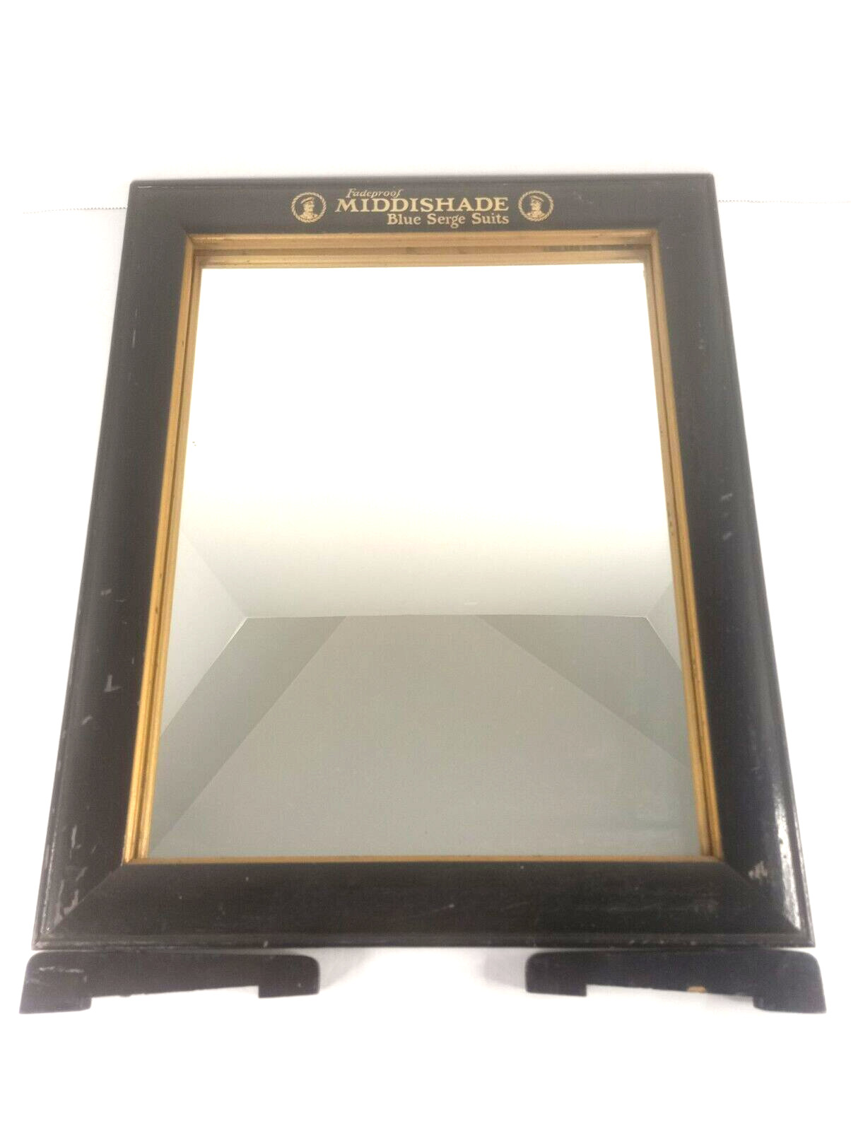 MIDDISHADE ADVERTISING MIRROR SIGN COUNTERTOP STORE DISPLAY framed philadelphia