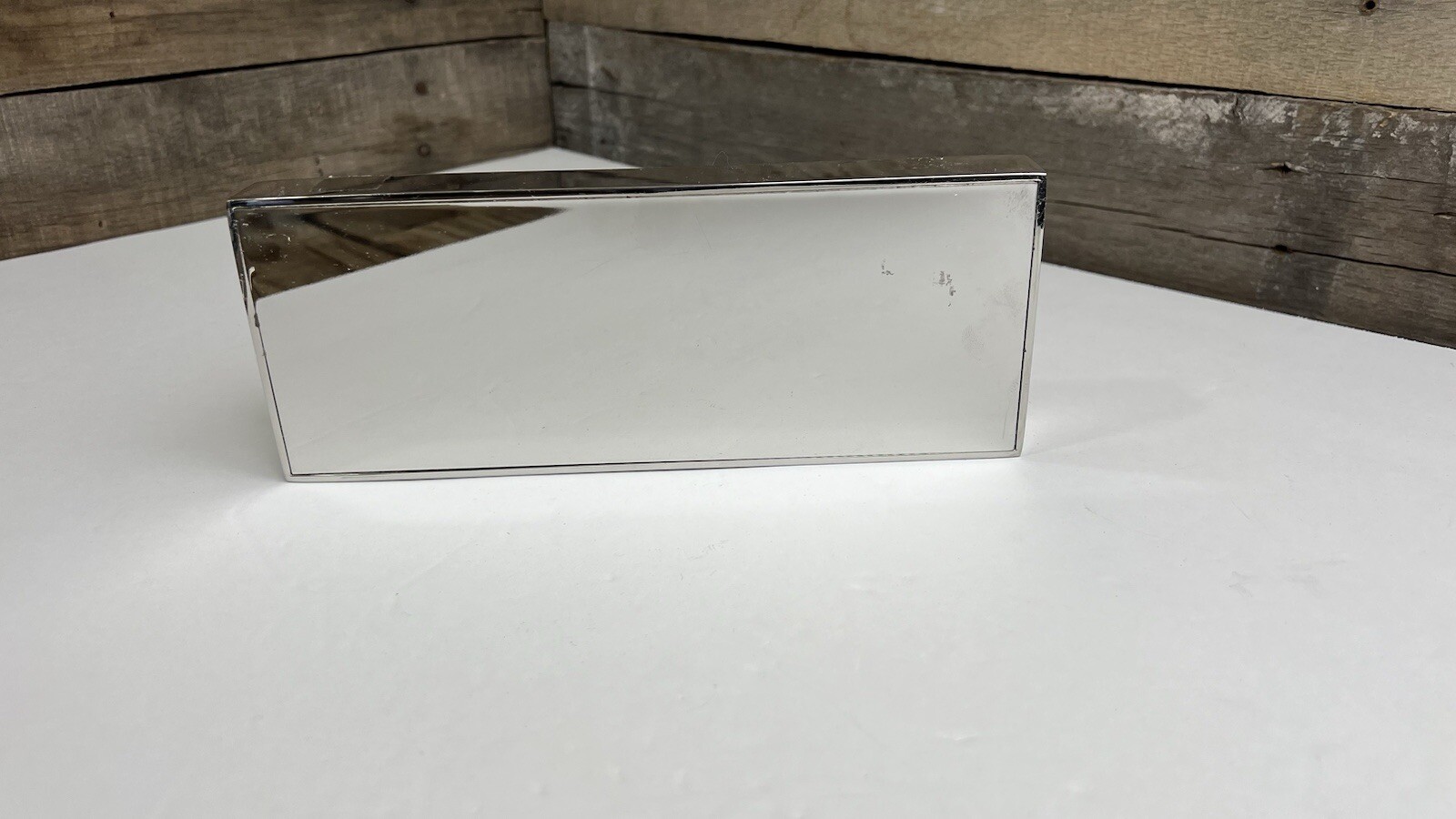 Original Cole Haan Metal & Plastic Department Store Display Sign Silver 🩶