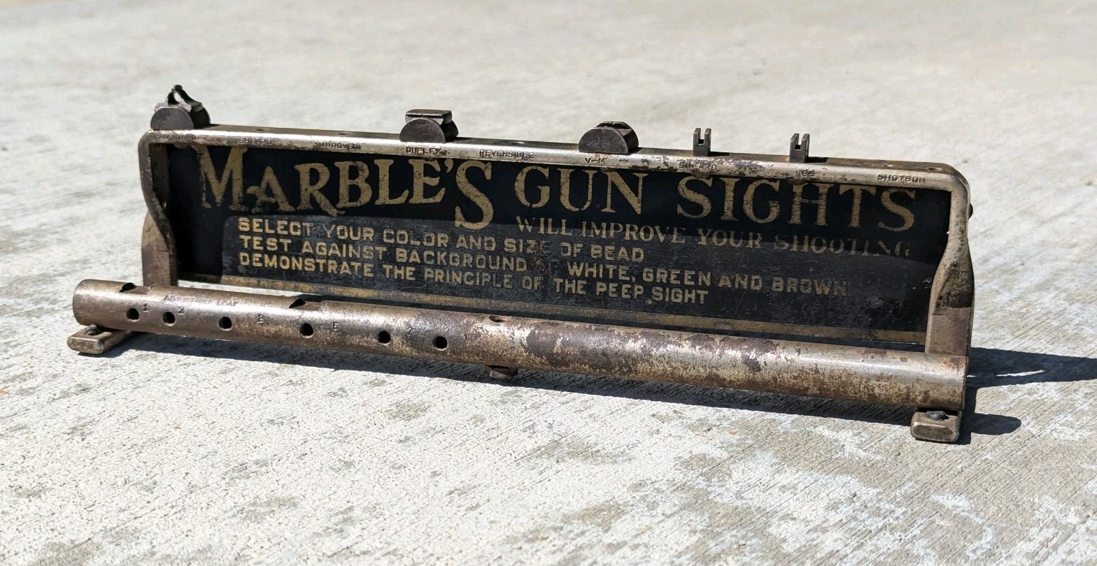 Vintage Marbles Antique Gun Store Display Interactive 😍 Collectible Rare 🔥🔥🔥