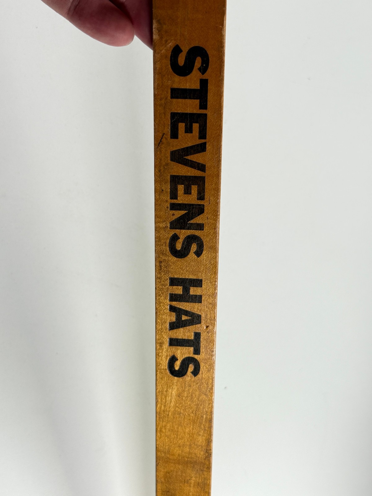 Antique Stevens Hat Company Box Reach Advertising Store St Joseph MO yard stick