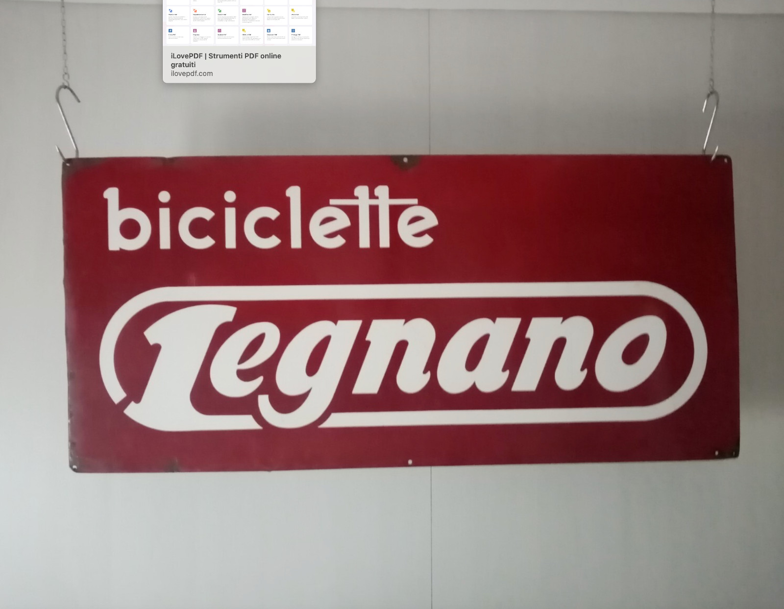 Enamel sign Bicycles Wood, old plate enamel VINTAGE