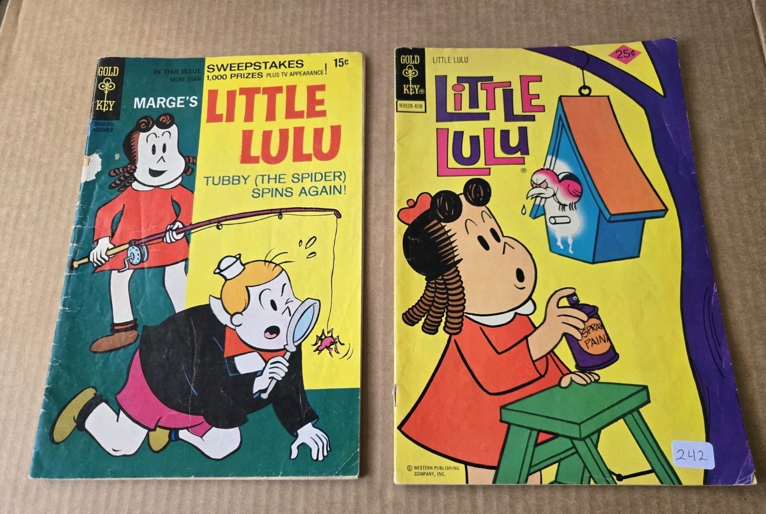 Vintage 1950 Little Lulu Kleenex Advertising Counter Store Display + Comics
