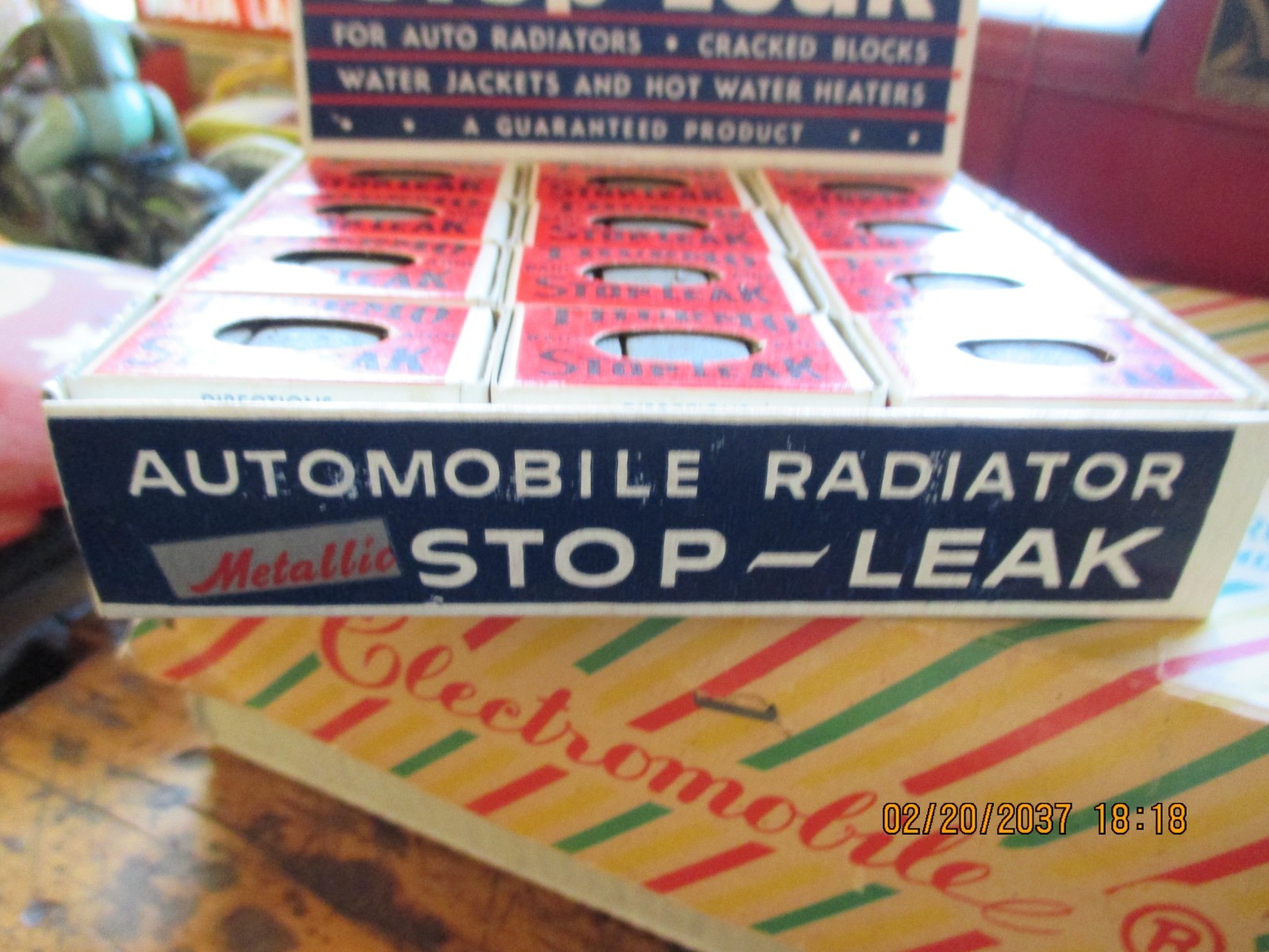 1950’s Radiator NOS Service Station Display Gas Oil ORIGINAL .BUY NOW/GOOD OFFER