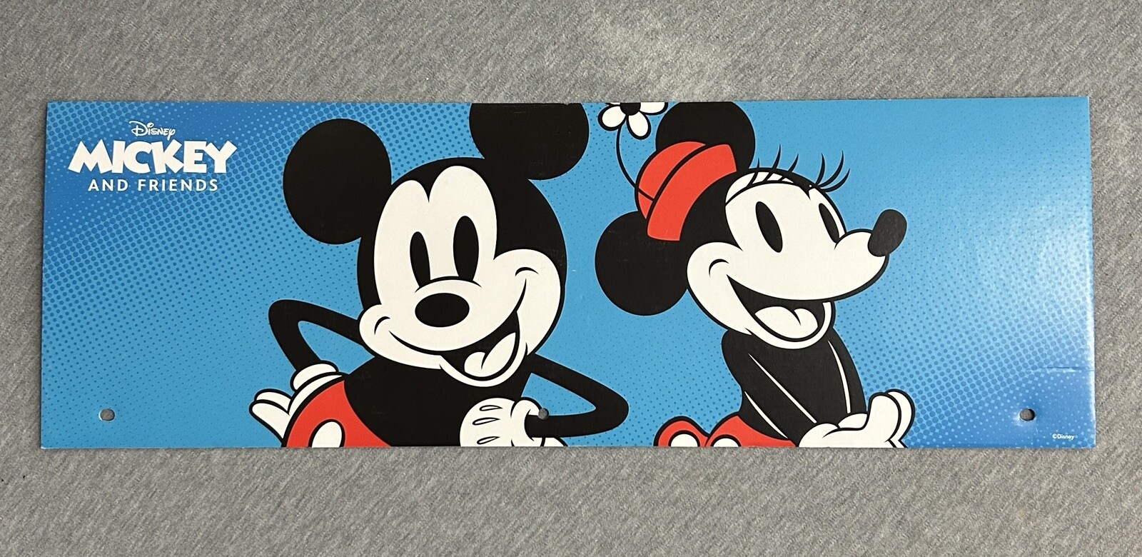 2024 Spirit Halloween Display End Cap 24″ x 8″ – Mickey and Friends Minnie Mouse