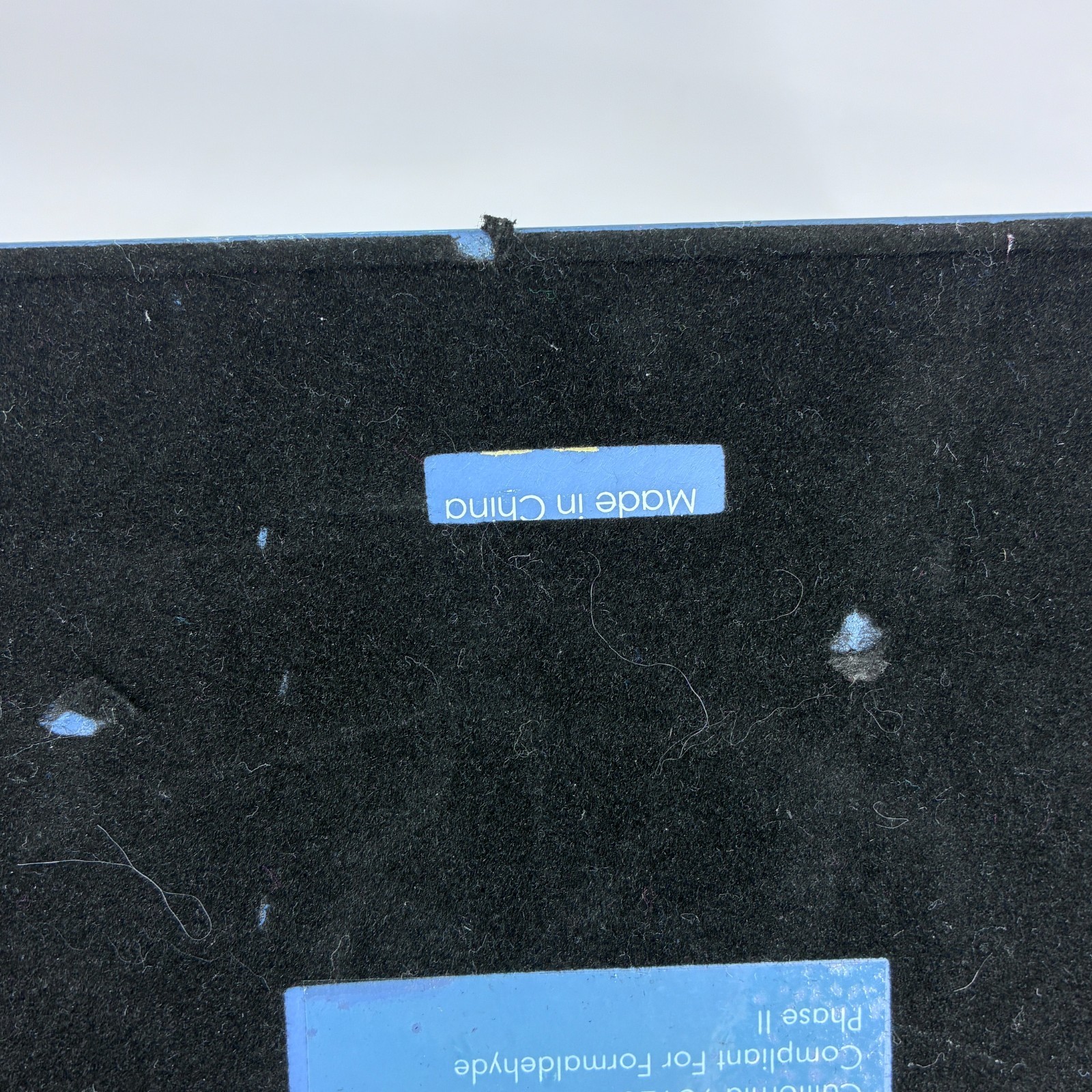GUCCI Studded Flat Back Countertop Retail Display Blue White 8.5″W x 8″H x 9″L