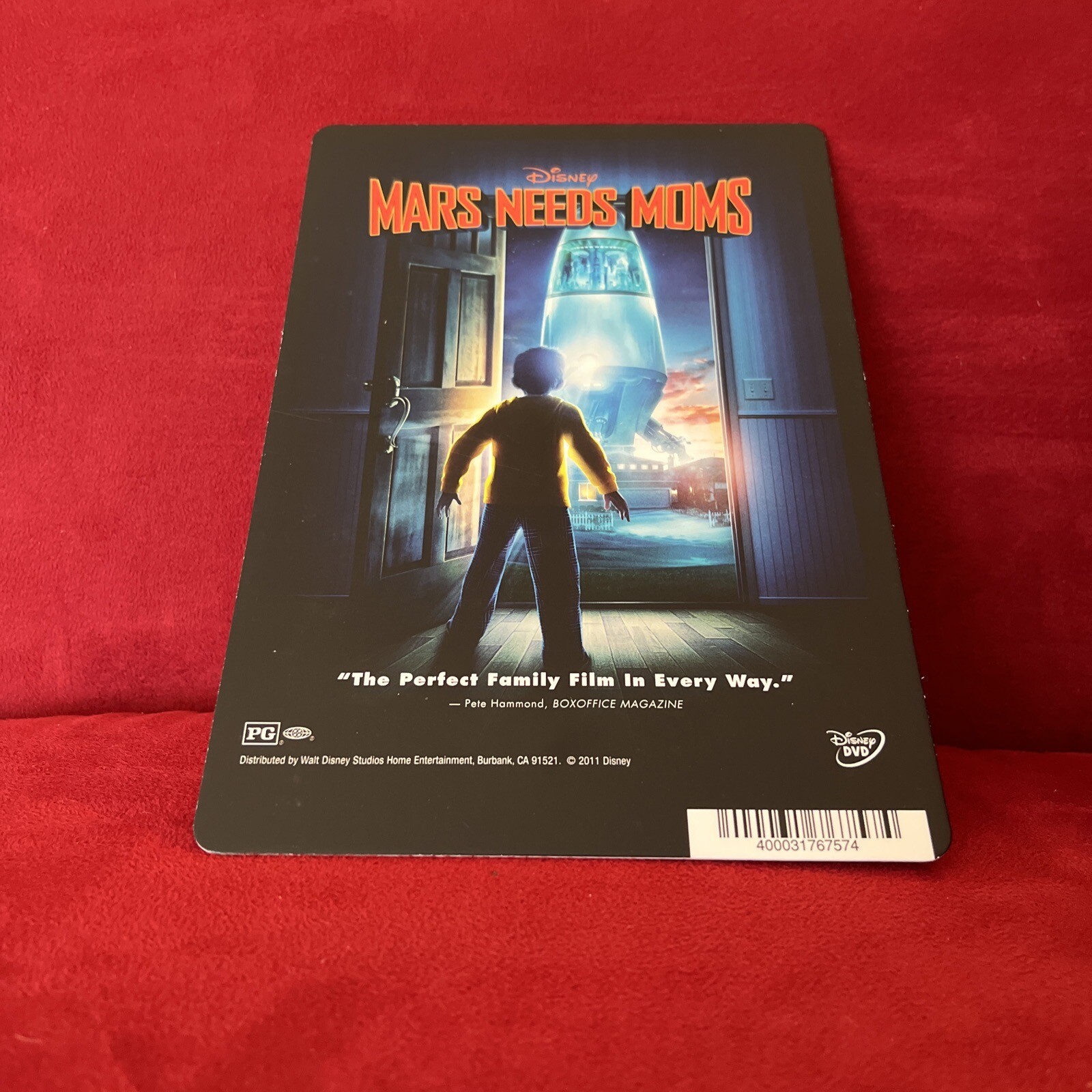 Blockbuster Movie Backer Card Mini Poster 5.5”x8” Walt Disney Mars Needs Moms