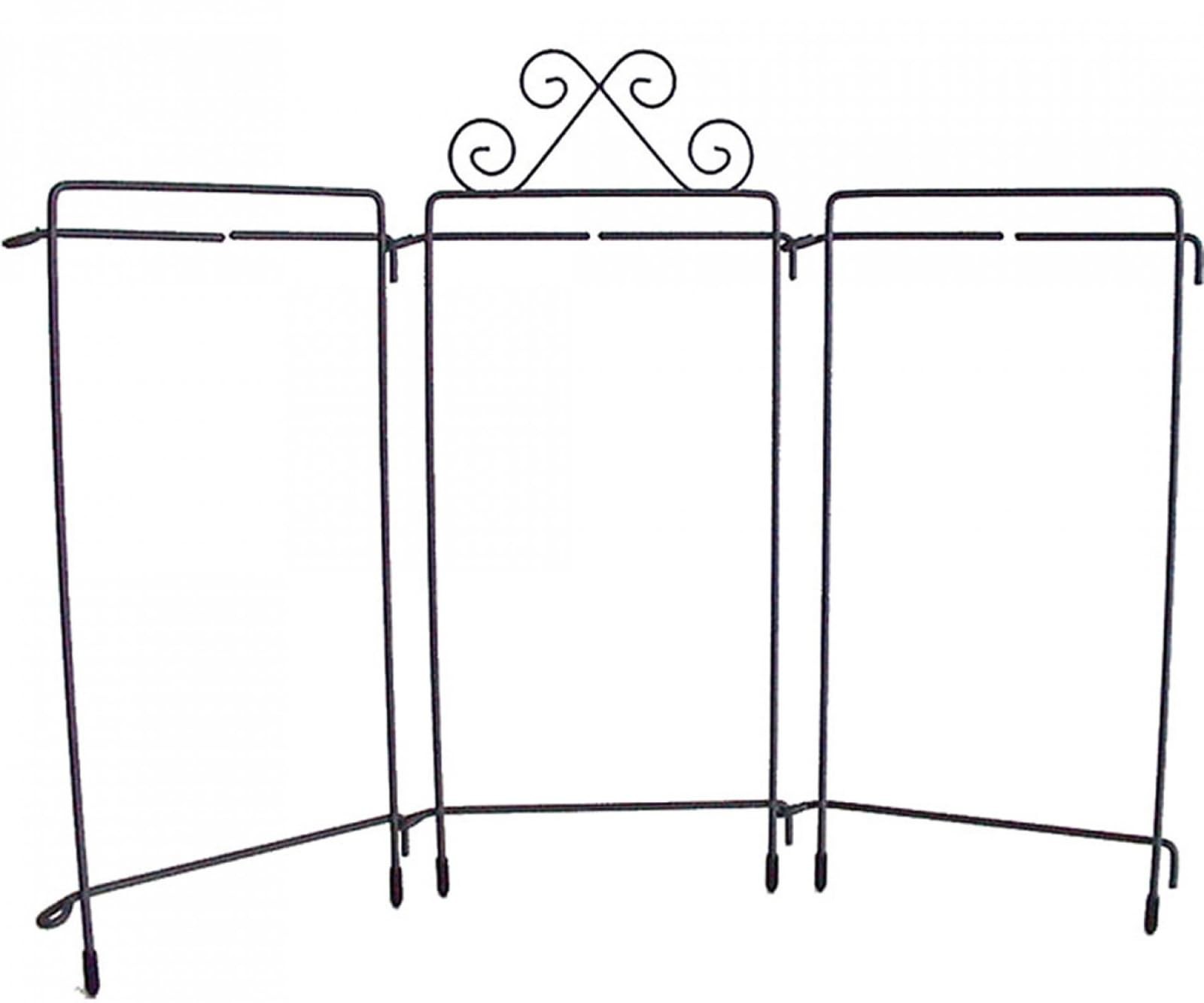 Ackfeld Table Stand Tri French Curl 6X12 Grey 87277