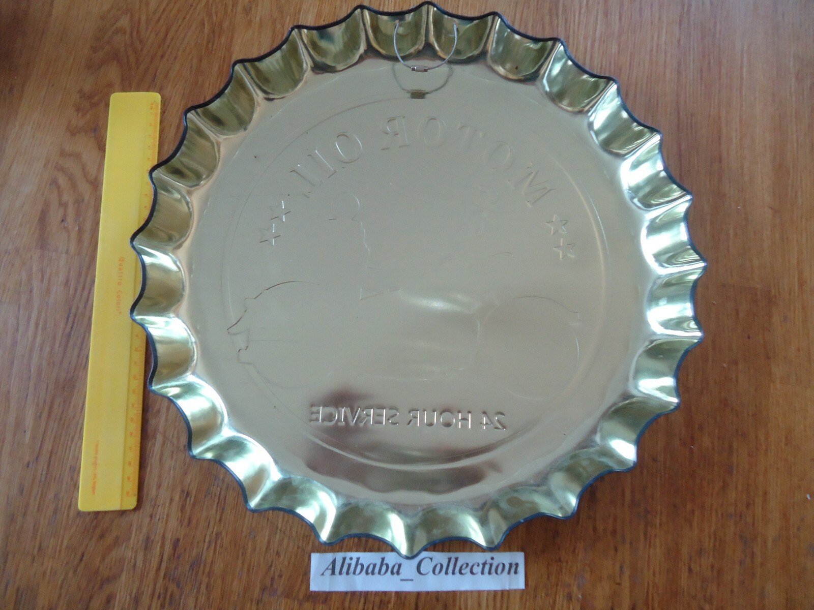 Metal Plate Harley Davidson Motor Oil Gasoline Enamel Plate