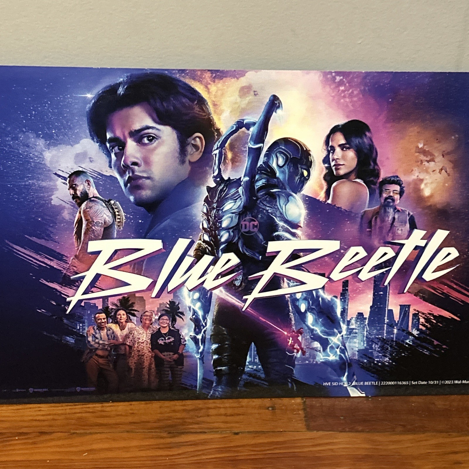 Blue Beetle DC Retail Promo Store Display Warner Bros Blu-ray Release