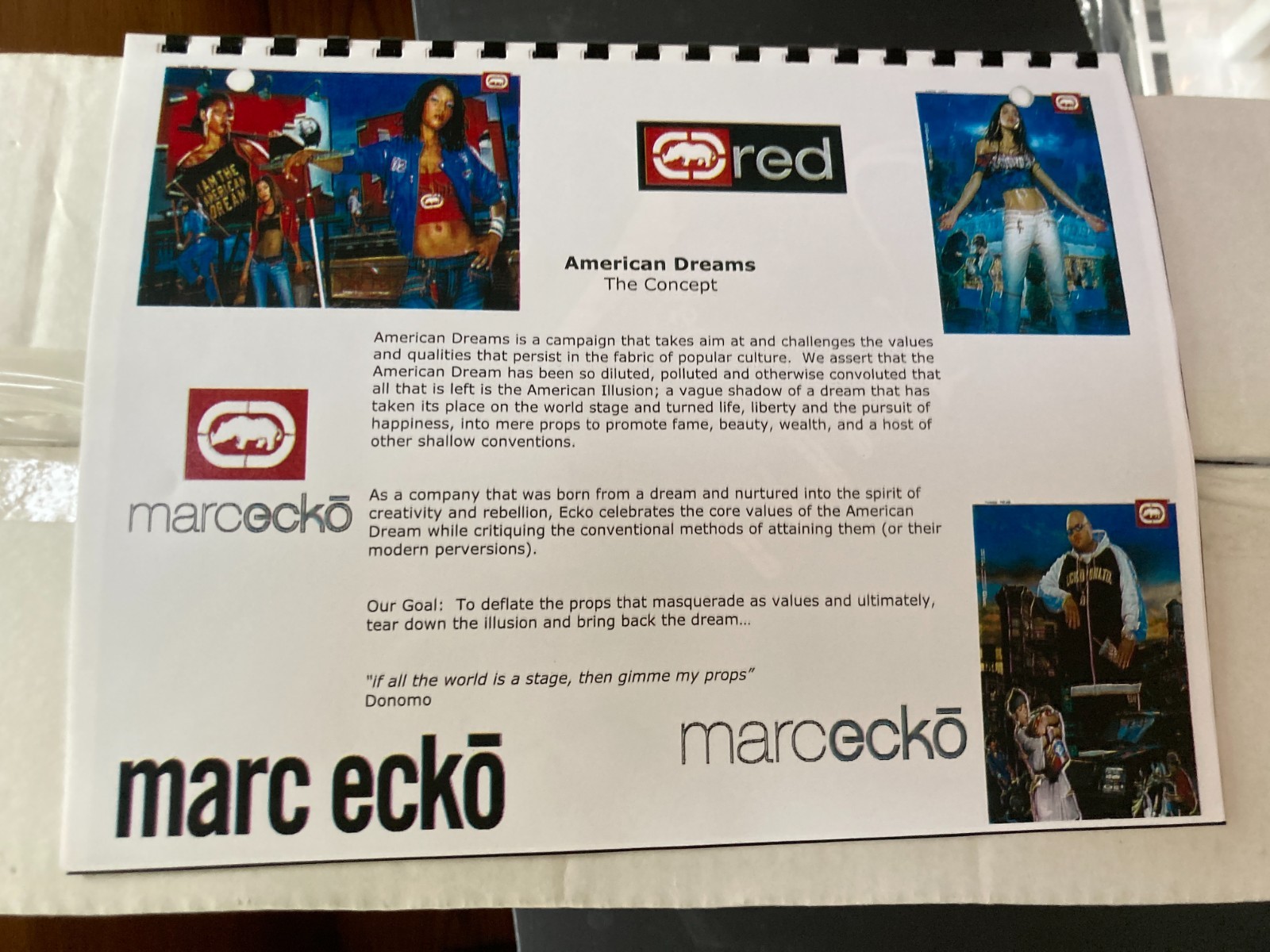 Marc Ecko RED Footwear Launch Archive 2003-2004 – Rhinos, Displays, Sales Materi