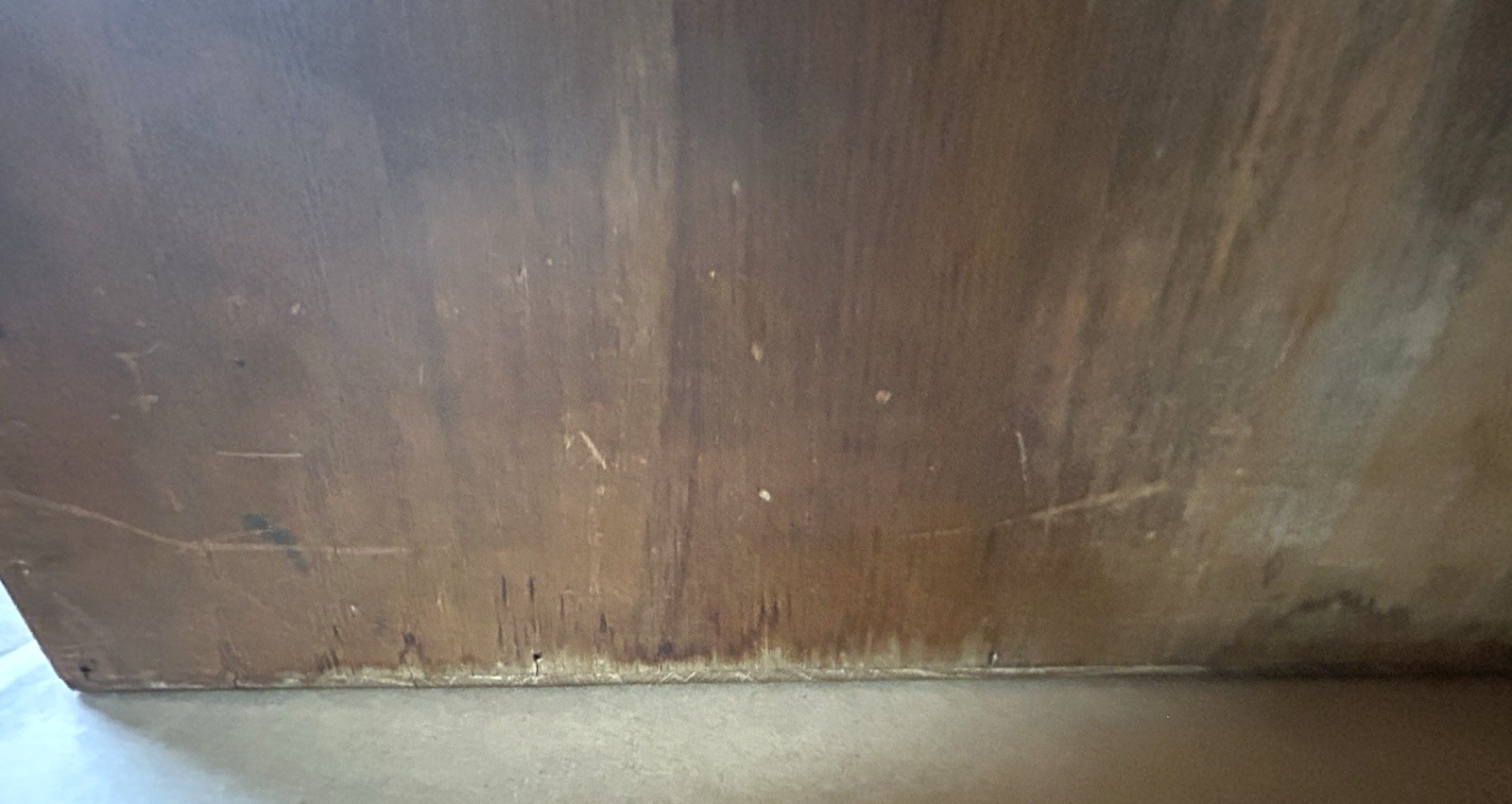 OBO Rare VTG Bradner Smith & Company Chicago IL Oak Wood Double Drawer