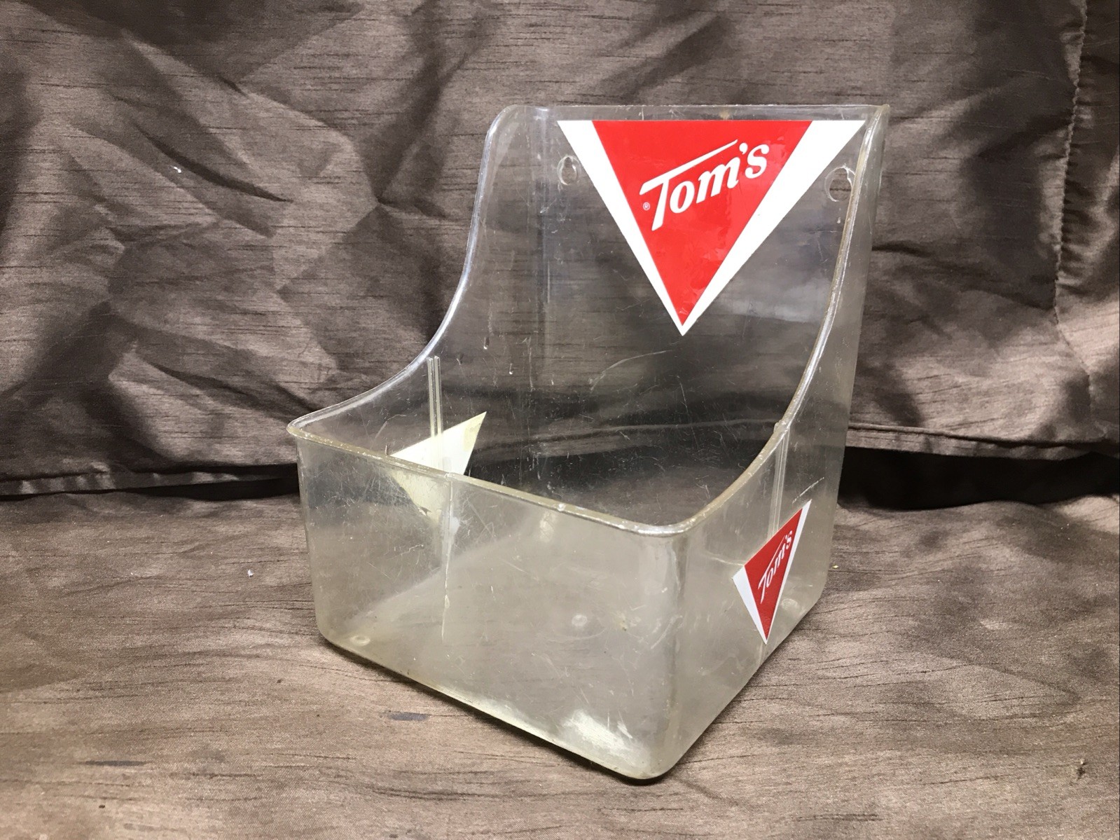 Vintage TOM’S Plastic Store Counter Display Rack
