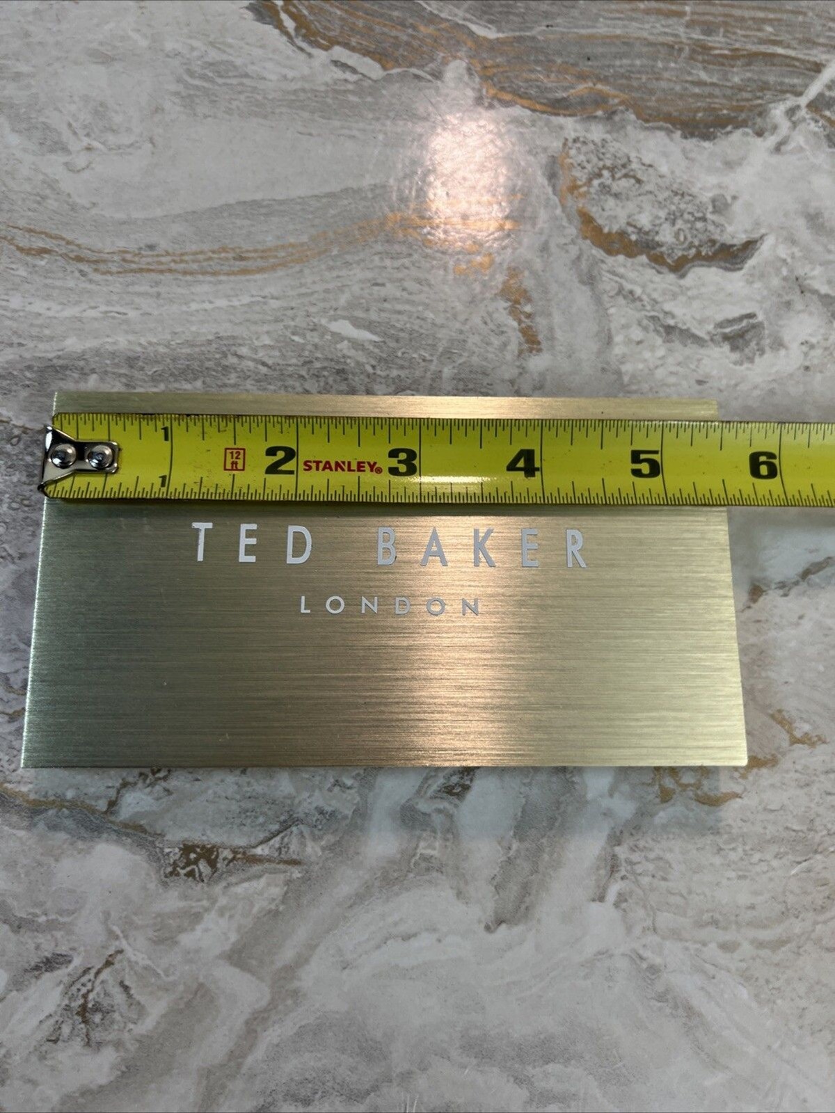 Ted Baker London Store Display White And Gold
